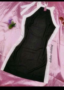 Branded Black One Piece Dress