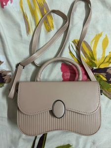 Chic Beige Crossbody Bag