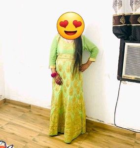 Heavy Dress For Festive Look