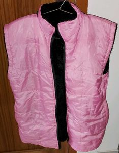 ✨Pink Sleeveless Jacket