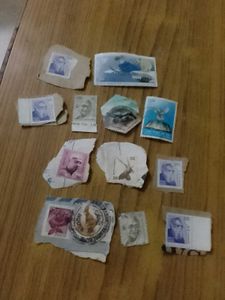 Rare and unique postal stamps