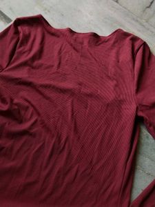 Long Sleeve Square Neck Bodysuit