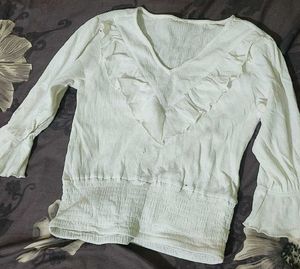 Bohemian Print Ruffled Kurta (combo offer)