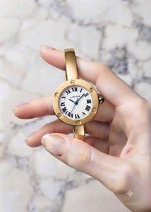 Cartier round  dial watch