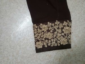 Embroidered Anarkali Dress