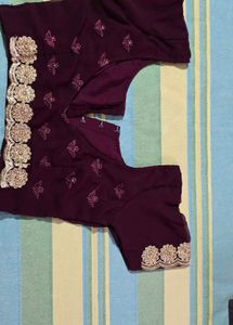 Beautiful Maroon Saree🤎🤎🤎