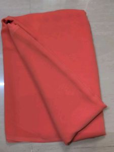 Peach Saree/dress Material