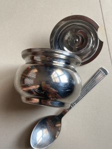 Ghee Dani Container With Spoon