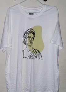 Glitzchez Graphic Oversized T-shirt