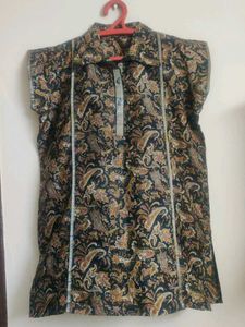 Paisley Print Top