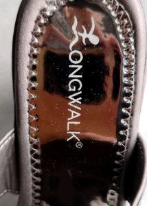 LONGWALK Silver Tone Toe Ring Heels