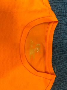 HRX Orange Graphic T-Shirt
