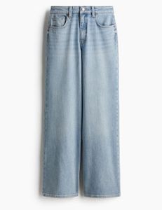 H&M Wide high jeans | light blue