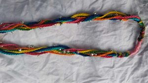 Rainbow Anklet with Bells