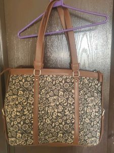 Zouk Floral Tote Bag