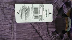 Purple Cut-Out Long Sleeve Top