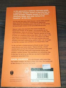 The Subtle Art of Not Giving a F*ck by Mark Manson