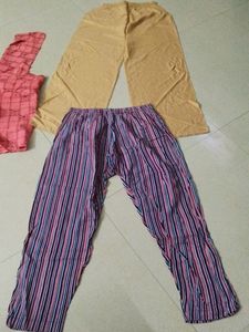 Combo... Plazo, Pant &amp; Kurti....L Size