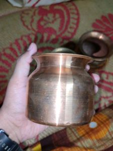 Vintage Brass Pot