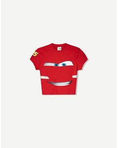 Bershka famous McQueen Graphic Tee