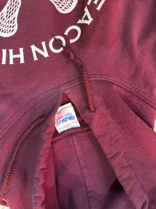 Maroon Lacrosse Hoodie