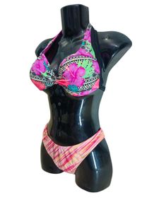 Floral Print Like New  Premium Bikini Set Size M&amp;L