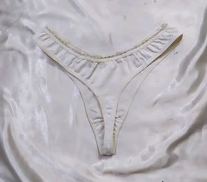 White Thong Panty