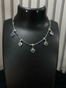 Silver Evil eye Necklace
