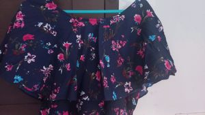 Blue Anarkali