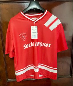 Zara Social Leagues Red Graphic jersey