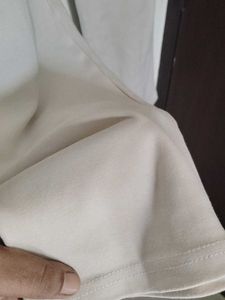 Comfortable Beige Palazzo Pants