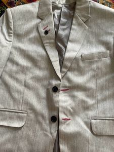 Formal blazer Set Men Grey With Pant