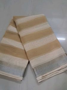 Elegant Striped Saree
