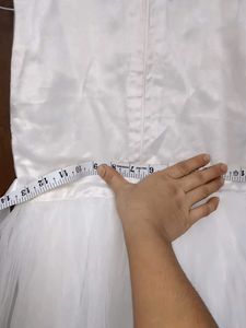 Sparkly White Tulle Dress