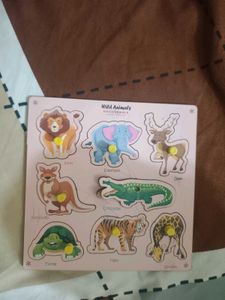 Set of 1 wooden puzzle Toy
