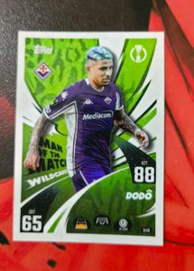 🏆Rare Topps Man of the Match Dodo Card