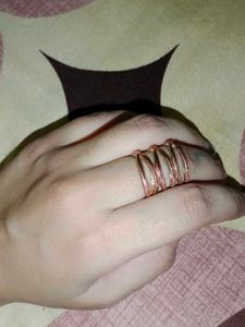 Unique Spiral Statement Ring