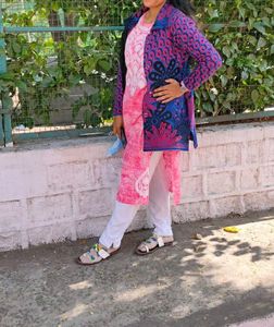 Kashmir Purchase Long Overcoat