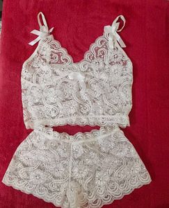 Lace Camisole & Shorts Set