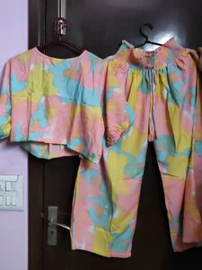 Stylish Multicolour Coord Set