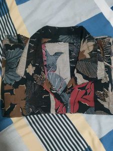 Vibrant Floral Print Kurta