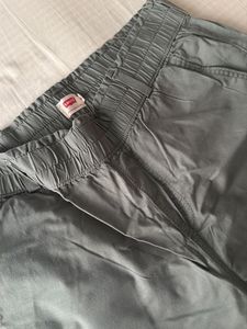 Comfortable Grey Casual Pants