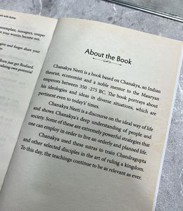 Chanakya Neeti with Sutras Book