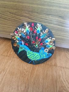 Handmade Peacock Wall Decor