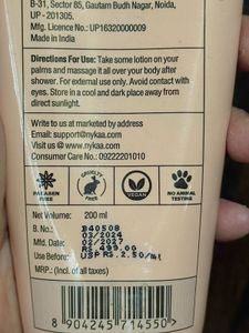 Nykaa Love Struck Body Lotion