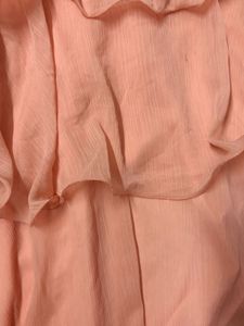 Savana Pink Ruffle Layered Dress