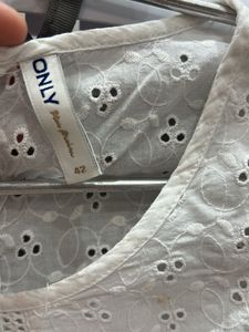 ONLY White Lace Top