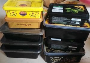 Set of Reusable Food Containers