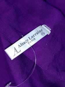 Purple Casual Ethnic Shirt (Women's)
