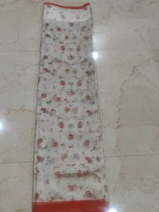 3 organza sarees with blouse only 300 rupees